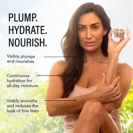 JLO Beauty That Blockbuster Face Moisturizer, Hydrating Hyaluronic Acid Face Cream with Peptides, Plumps, Nourishes, Hydrates, Skin Care to Help Visibly Smooth & Supports Fine Lines & Wrinkles, 1.7 Oz