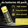 PILOCEL AA Batteries 48 Pack, High-Performance Alkaline AA Batteries 10-Year