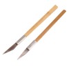 2Pcs Agate Burnisher for Gold Stone Setting Tools Burnishing Tool