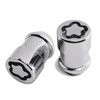 WUYLKZT Lug Nuts Wheel Locks M14 x 1.5 Thread,4 Anti