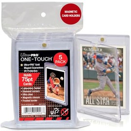Ultra Pro ULP15246-UV One-Touch-UV 75pt Tarjetero - 5 piezas