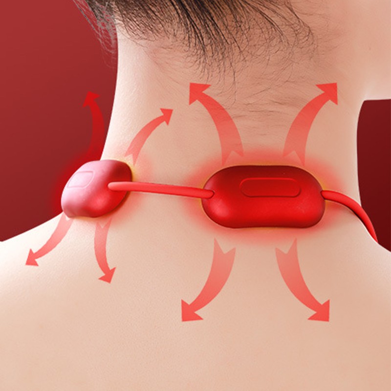 Mini Necklace Neck Massager 4 Modes 9 Strength 3 Gears