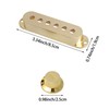 Lovermusic Golden Guitars Single Coil Pickup Cover String Spacing 48/50/52mm