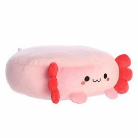 Aurora® Squishy Flapjacks™ Angelo Axolotl™ Stuffed Animal - Perfect for Bringing Comfort to Children - Toys for Bedrooms, Birthday Gifts, and Celebrations - Pink 12 Inches