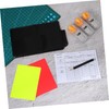 SUPVOX Referee Kit Soccer Cards Score Sheet Whistles Pencil Complete