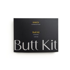 Bawdy Butt Kit - 4 Collagen-Infused Butt Masks - Kiss It, Slap It, Bite It, Shake It - Hydrating Sheet Masks to Retexturize, Firm, Tone & Leave Skin Looking Plump (4 Single Use Sheets)