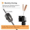 3D Printer Cleaning Filament Clog Tool with Wood Handle,The Must-Have