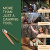 LAGOM Folding Camp Saw for Cutting Branches, 11.4" Straight Blade