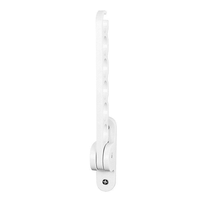 Spectrum 35000 Diversified Wall Mount Hanger Holder Closet Organizer, White