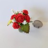 Dollhouse Diggs Red Rose Dollhouse Miniature Flower Bouquet 1:12 Scale