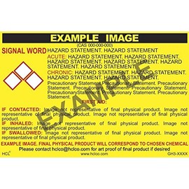 Isopropyl Alcohol 99% GHS Label - 2" x 3" (Pack of 25)