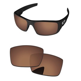 PapaViva Replacement Lenses for Oakley Crankshaft OO9239 60mm Sunglass Copper Brown Non-polarized