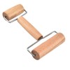 UUYYEO Wood Double Rolling Pin Pastry Pizza Roller Dough Roller