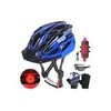 Casco De Bicicleta Con Accesorios De Ciclismo Luz Trasera