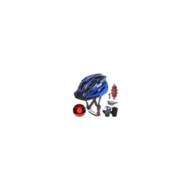 Casco De Bicicleta Con Accesorios De Ciclismo Luz Trasera