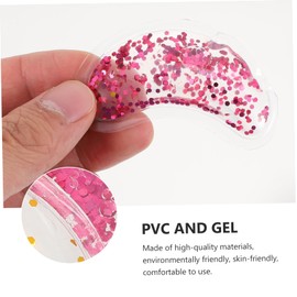 FOMIYES Eye Patches 6 Eye Care Patches Eye Packs Sequins Universal Fit for Women Men