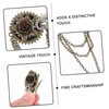 DOITOOL Gear Hairpin Steampunk Hair Accessories Steampunk Gear Hair Decor