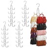 HANLANXUE 4 Pack Purse Organizer for Closet, Purse Hanger with