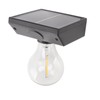 Solar Bulb Lamp Waterproof Decorative LED Shed Tungsten Bulb Wall