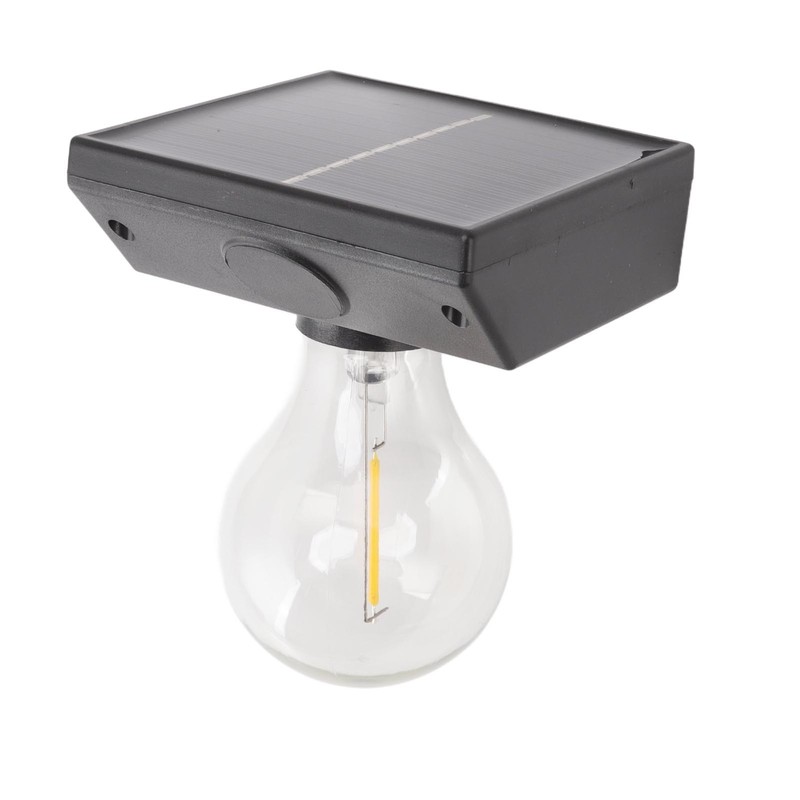Solar Bulb Lamp Waterproof Decorative LED Shed Tungsten Bulb Wall