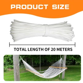 20-Meter Picture Hanging Cord – Nylon Wire for Picture Frames, Wall Art, and Home Décor