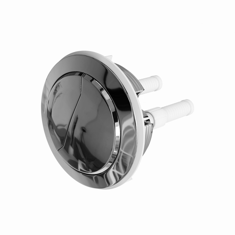 HOROW Chrome Toilet Flush Button, Standard Size Toilet Tank Button
