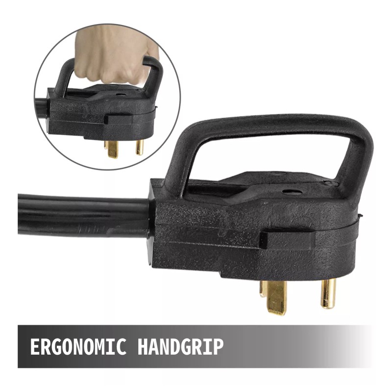 Vevor Cable De Extensión Para Vehículos Recreativos 30ft 30a