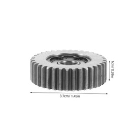 SOLUSTRE Sturdy Steel Gear Assembly for Electric Vehicle 36 Tooth Mini Gears Set for Scooter and Bikes
