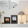 Gdfmsc 4x4 Rotating Picture Frame 2 Pack, Two-sided Viewing Display