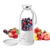 Buzveuya Portable Blender, Personal Smoothie Maker with 6 Blades, Rechargeable