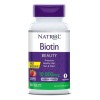 Natrol Biotina 10000 Mcg, Máxima Fuerza Sabor Fresa, 60 Tabletas,