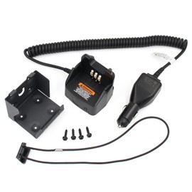Afadorable PMLN7089A PMLN7089 Travel Charger Fit for Motorola R2 CP200 CP200D CP200XLS CP040 CP150 CP160 CP180 PR400 EP450 DEP450 DP1400 Radio, NNTN4497 NNTN4497CR NNTN4851A Battery Car Charger