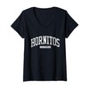 Womens Hornitos California CA JS03 College University Style V-Neck T-Shirt
