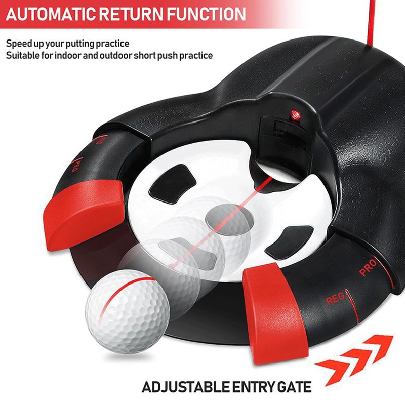 Golf Automatic Putting Cup - Golf Putter Training Aid Automatically