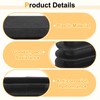 sourcing map Plastic Hole Plugs, 8Pcs 30x15mm Oval Pipe Tubing
