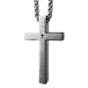 vicima Stainless Steel Lord's Prayer Cross Necklace for Men &