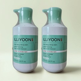 Illyyoon Illiyoon Gentle Deep Facial Cleanser 250ml 2 packs + 2 cleansers 30ml free / 일리윤 젠틀 딥 페이셜 클렌저 250ml 2입+클렌저 30ml 증정 2개