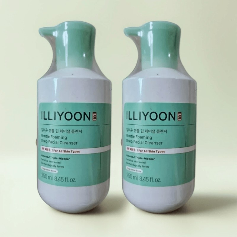 Illyyoon Illiyoon Gentle Deep Facial Cleanser 250ml 2 packs +