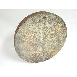 Remo Tar, Frame Drum, SKYNDEEP Fixed Goat Stripe Brown Graphic, 22" x 3"