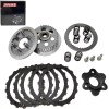 JINFANNIBI Clutch Kit Center Inner Hub Outer Pressure Plate for