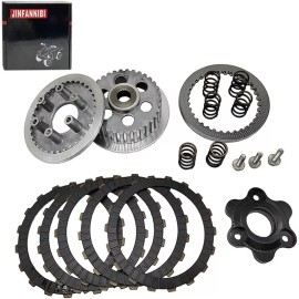 JINFANNIBI Clutch Kit Center Inner Hub Outer Pressure Plate for Honda Monkey Grom 125 14-21