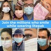Litepak 125-Pack Disposable Face Mask Premium Comfort Earloops with Dispenser
