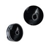 YXQ 8273103 Range Control Knobs Replacement Black for Whirlpool Gas