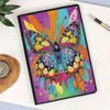 DCIDBEI 2 Pack Diamond Painting Notebook Butterfly A5 Blank Diamond