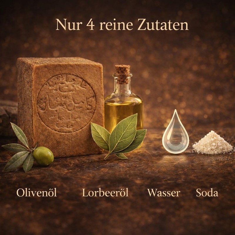 3 x Aleppo Soap 50% Olive Oil & 50% Laurel