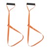 KINBOM 2pcs Deer Pull Strap, Orange Deer Puller Harness With