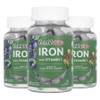 Yam V's Iron Vitamin C Grape Flavored Gummies 60 pcs 2+1, 3 pcs, 60 servings / 얌브이스 철분 iron 비타민C 포도 맛 구미젤리 60개 2+1, 3개, 60회분