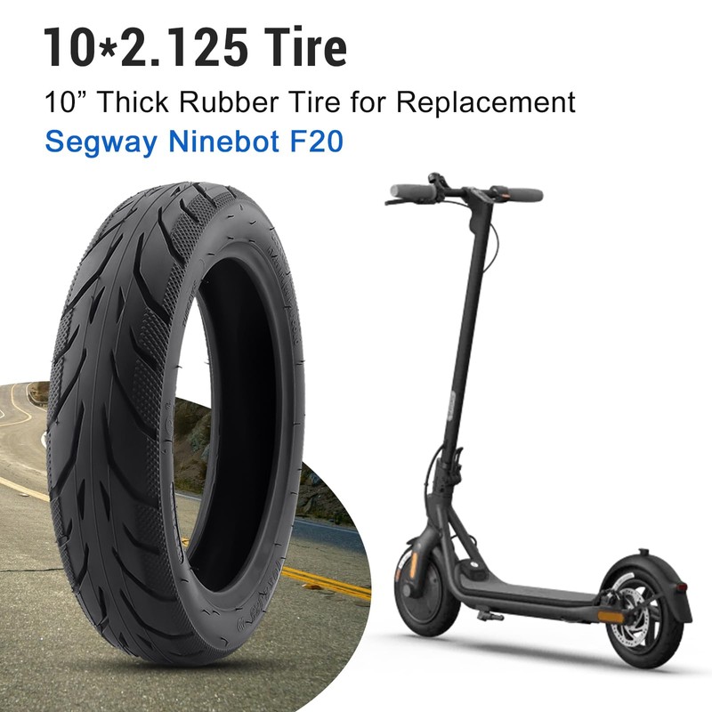 Amitor 10x2.125 Tire, Heavy Duty Outer Tire Compatible with Ninebot