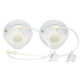 Phanpy Handsfree Wearable Breastmilk Collection Cups S4, Original Phanpy Breast Pump Replacement Accessories, 24 mm Flange and 20mm Insert Included, 12 oz / 360 ml, 2 Piece