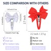 30PCS Small Snap Baby Hair Bows Clips for Girls Grosgrain
